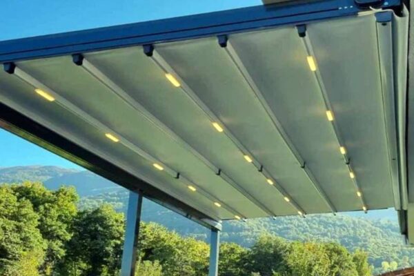 Çeşme Motorlu Pergola